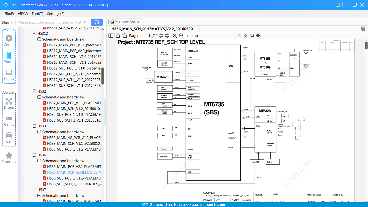Infinix H536_MAIN_SCH_SCHEMATICS_V2.2_20160620